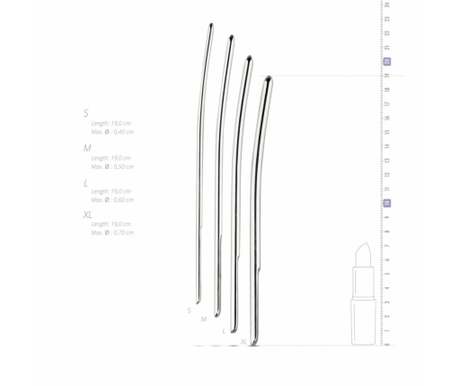Sinner Gear Steel Dilator Set 4 pcs - Precision Stainless System 4-7mm
