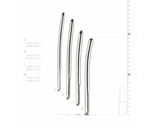 Sinner Gear Stainless Steel Single Ended Rod Set 4 pcs 9-12 mm