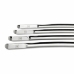 Sinner Gear Stainless Steel Single Ended Rod Set 4 pcs 9-12 mm