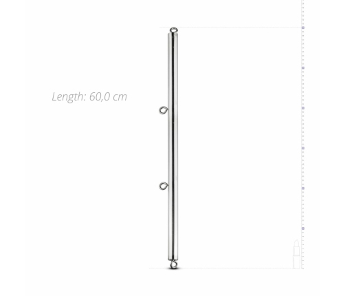 Sinner Gear Aluminum Spreader Bar 60cm - Durable Lightweight Design