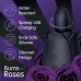 Skins Rose Buddies Bums N Roses Intimate Rotating Vibrator, Black