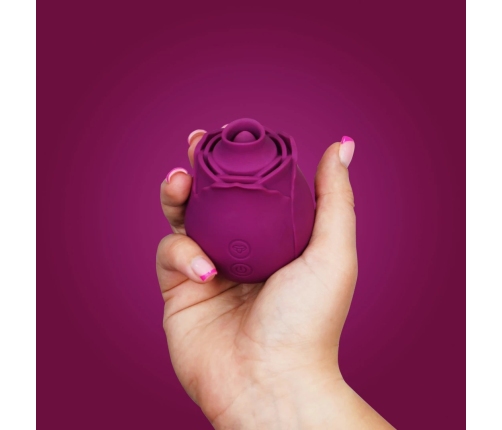Skins Rose Buddies Flutterz Intimate Device Burgundy Waterproof USB