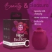 Skins Rose Buddies Flutterz Intimate Device Burgundy Waterproof USB