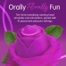 Skins Rose Buddies The Rose Twirlz Compact Silicone Vibrator Pink
