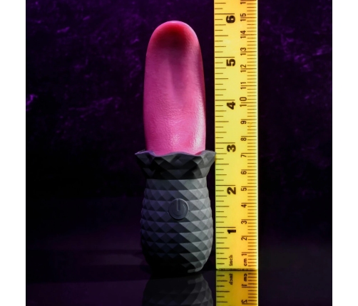 Evolved Tongue Teaser Silicone Vibrating Device Waterproof USB Pink