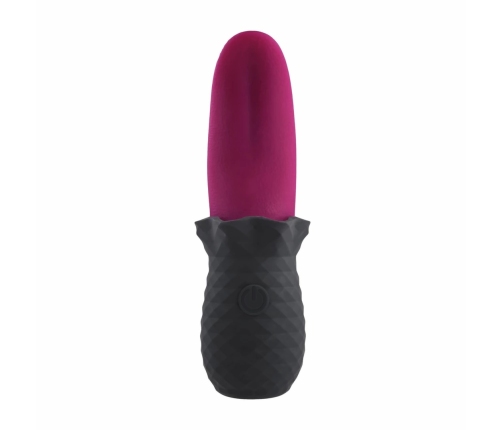 Evolved Tongue Teaser Silicone Vibrating Device Waterproof USB Pink