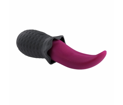 Evolved Tongue Teaser Silicone Vibrating Device Waterproof USB Pink