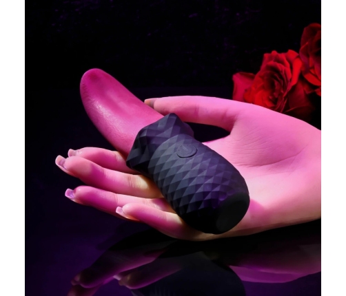 Evolved Tongue Teaser Silicone Vibrating Device Waterproof USB Pink