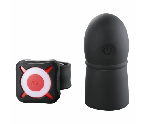 OTOUCH Super Striker Intimate Extension Sleeve Black Vibrating USB