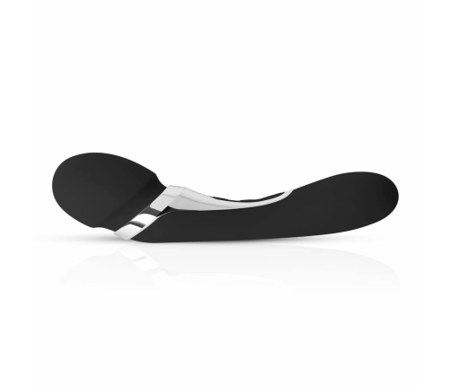Sway Vibes Dual-Ended Wand Massager Black Rechargeable Waterproof