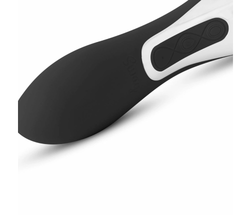 Sway Vibes Dual-Ended Wand Massager Black Rechargeable Waterproof