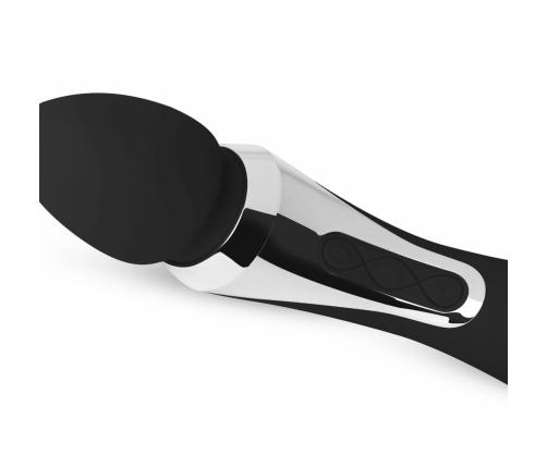 Sway Vibes Dual-Ended Wand Massager Black Rechargeable Waterproof