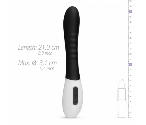 Teazers G-Spot Intimate Device Black 30-Speed Soft Silicone USB