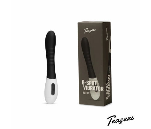Teazers G-Spot Intimate Device Black 30-Speed Soft Silicone USB
