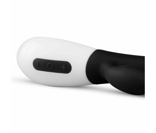 Teazers Rabbit Series Rechargeable Silicone Intimate Device Black