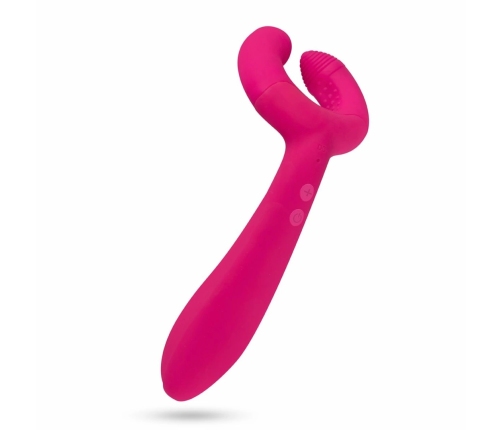EasyToys Couples Intimate Dual-Ended Vibrator, Waterproof, USB Rechargeable