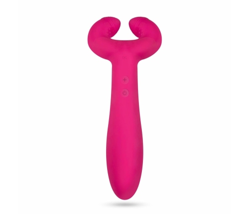 EasyToys Couples Intimate Dual-Ended Vibrator, Waterproof, USB Rechargeable