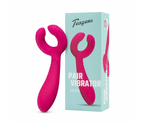 EasyToys Couples Intimate Dual-Ended Vibrator, Waterproof, USB Rechargeable