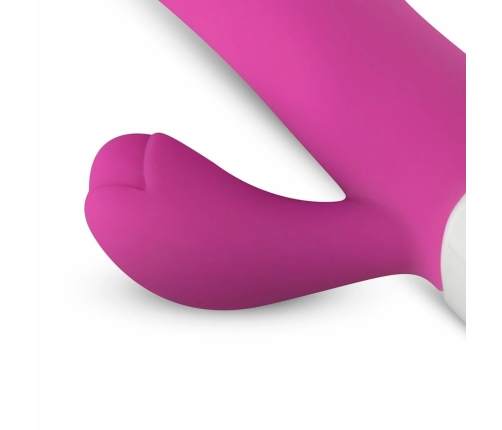 Teazers Pink Dual-Action Silicone Rabbit Vibrator, 10 Modes, Waterproof
