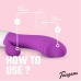 Teazers Rabbit Vibrator Purple - Multi-Mode Stimulation System