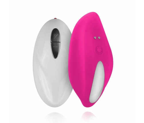 EasyToys Mini Silicone Intimate System with Remote Control, 12 Modes, Pink