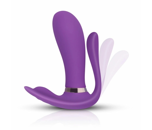 EasyToys Purple Pleaser Intimate Vibe with Remote Control, Rechargeable