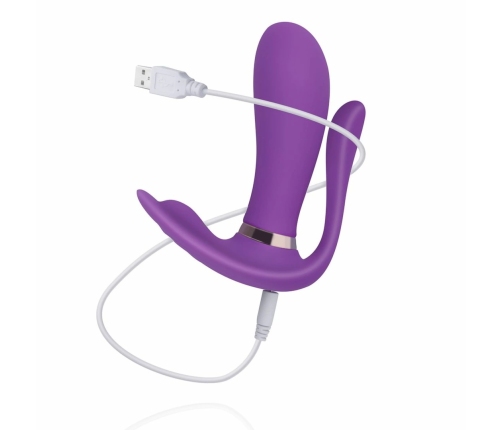 EasyToys Purple Pleaser Intimate Vibe with Remote Control, Rechargeable