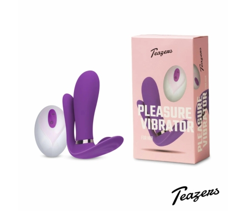 EasyToys Purple Pleaser Intimate Vibe with Remote Control, Rechargeable