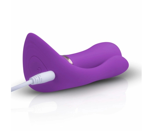 EasyToys Purple Pleaser Intimate Vibe with Remote Control, Rechargeable