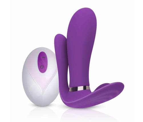 EasyToys Purple Pleaser Intimate Vibe with Remote Control, Rechargeable