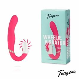 EasyToys Dave Silicone Dual Motor Rechargeable Vibrating Device Pink