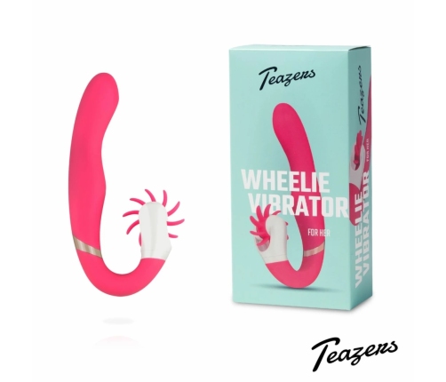EasyToys Dave Silicone Dual Motor Rechargeable Vibrating Device Pink