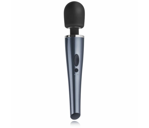Black Lightning Wand by Dream Toys - Powerful Rechargeable Massager