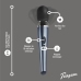 Black Lightning Wand by Dream Toys - Powerful Rechargeable Massager