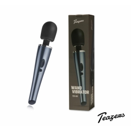 Black Lightning Wand by Dream Toys - Powerful Rechargeable Massager