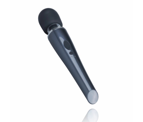 Black Lightning Wand by Dream Toys - Powerful Rechargeable Massager