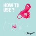 Satisfyer Power Ring Silicone Intimate System with Rotating Stimulator