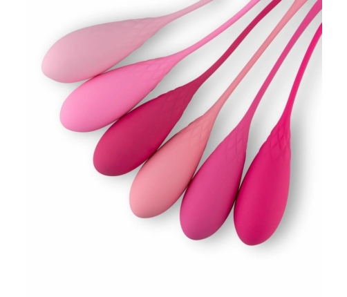 Satisfyer Set of 6 Progressive Pelvic Floor Training Balls 35-130g