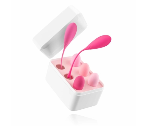 Satisfyer Set of 6 Progressive Pelvic Floor Training Balls 35-130g