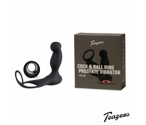 Teazers Prostate Vibrating Intimate System with Dual Rings & Remote Control