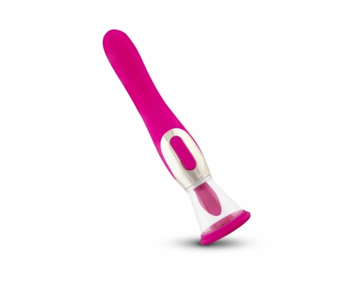 Teazers Pleasure Pump Pink - Multi-Function System with G-Spot Vibrator