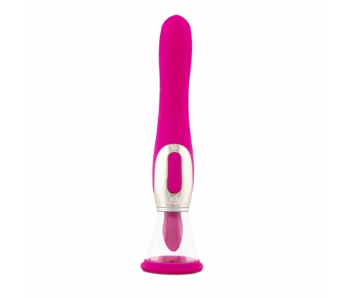 Teazers Pleasure Pump Pink - Multi-Function System with G-Spot Vibrator