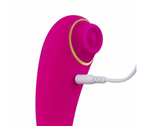Teazers Tapping Intimate Stimulator, 6 Modes, Waterproof, USB, 24mm, Pink