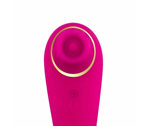 Teazers Tapping Intimate Stimulator, 6 Modes, Waterproof, USB, 24mm, Pink