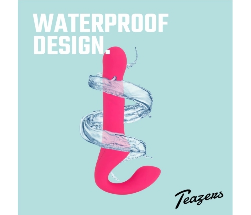 Teazers Dual-Ended Silicone Intimate System Pink Remote Waterproof