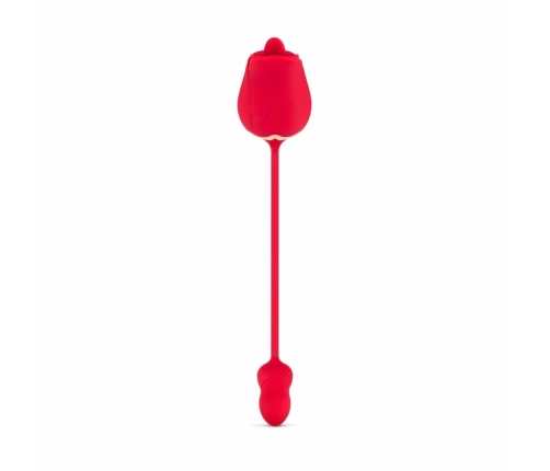 Teazers Rose Duo Rechargeable Intimate Device with Dual Motors Pink