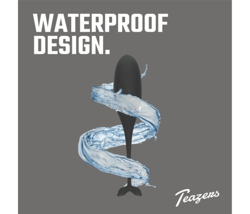 Teazers Vibrating Wireless Egg Black - 10-Mode Remote-Controlled Design