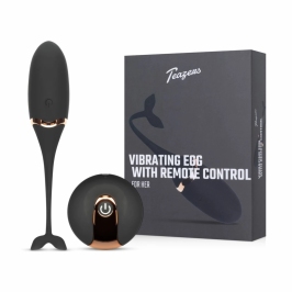 Teazers Vibrating Wireless Egg Black - 10-Mode Remote-Controlled Design