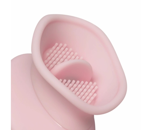 EasyToys Clitoral Stimulator with Thong Pink - Rechargeable Silicone Model
