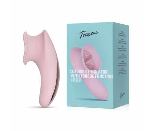 EasyToys Clitoral Stimulator with Thong Pink - Rechargeable Silicone Model